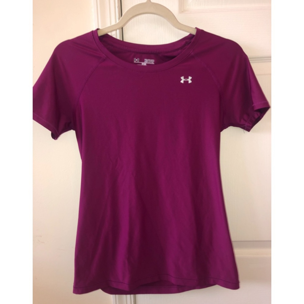 Under Armor magenta shirt size XS